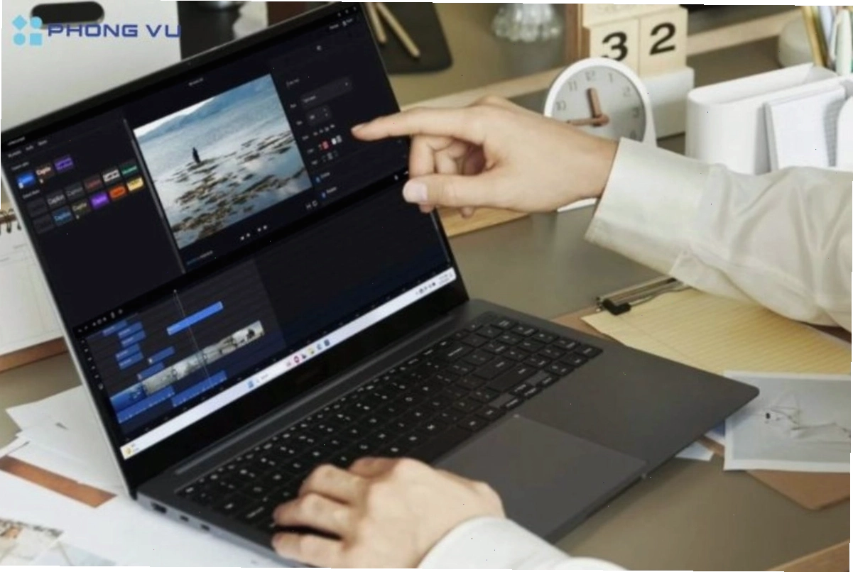Màn hình laptop đồ họa với độ phân giải cao và dải màu rộng