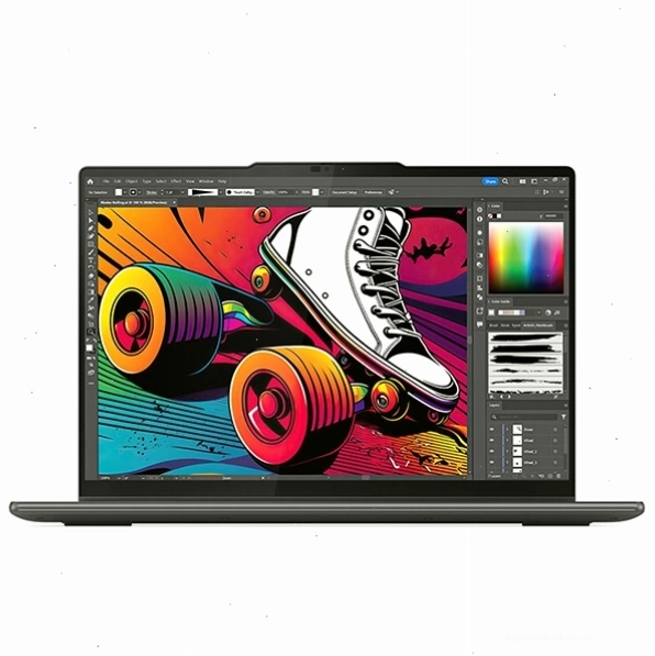 Màn hình OLED sắc nét trên laptop Lenovo Yoga 7 2-in-1 14IML9