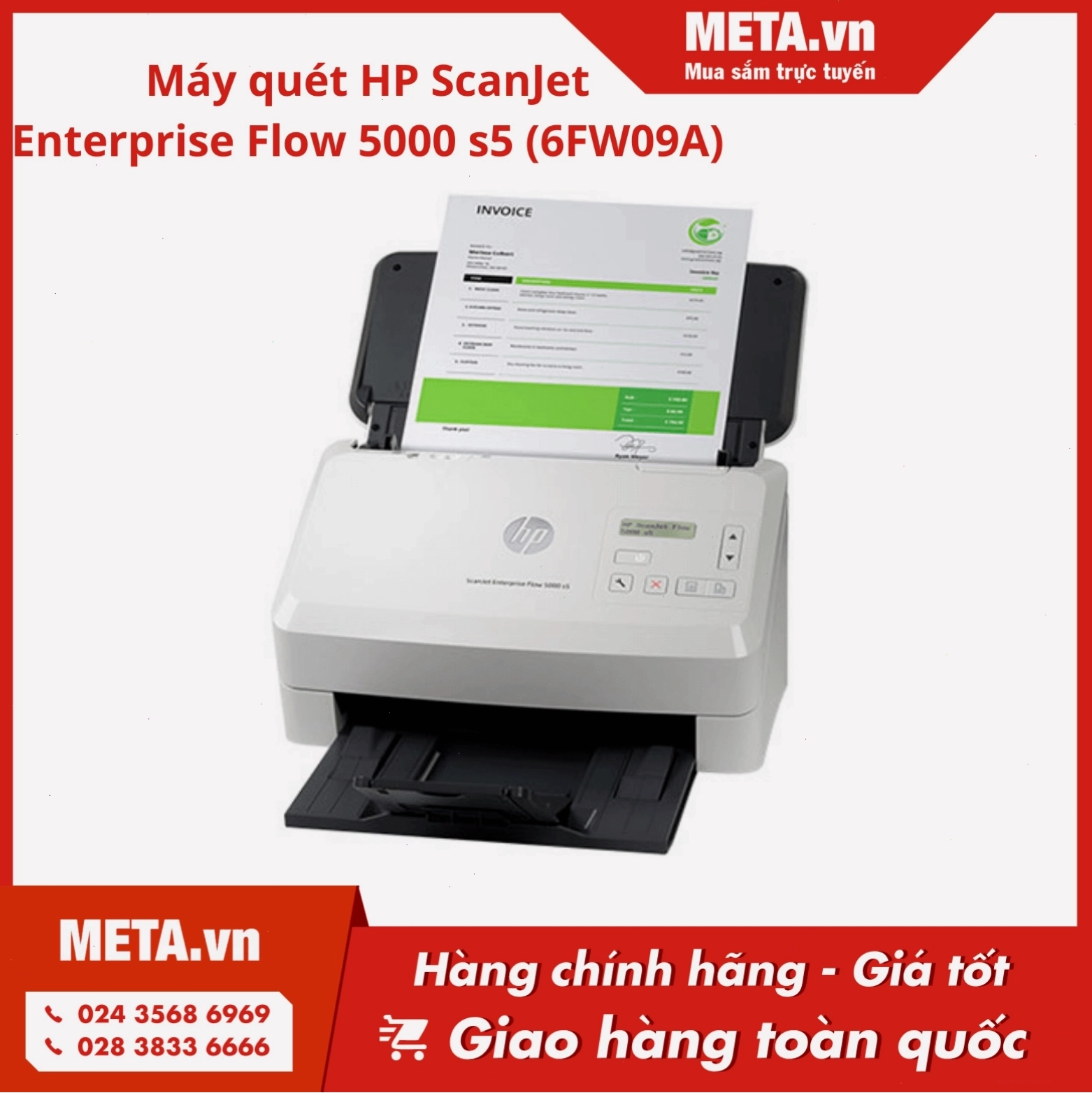 Máy quét HP ScanJet Enterprise Flow 5000 s5 tốc độ cao