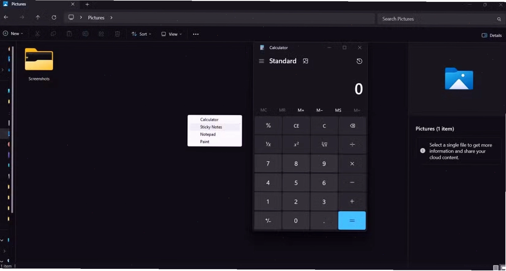 Menu ứng dụng nhanh cá nhân được tạo bằng AutoHotkey