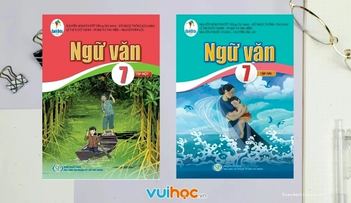 Minh họa bài soạn văn 7