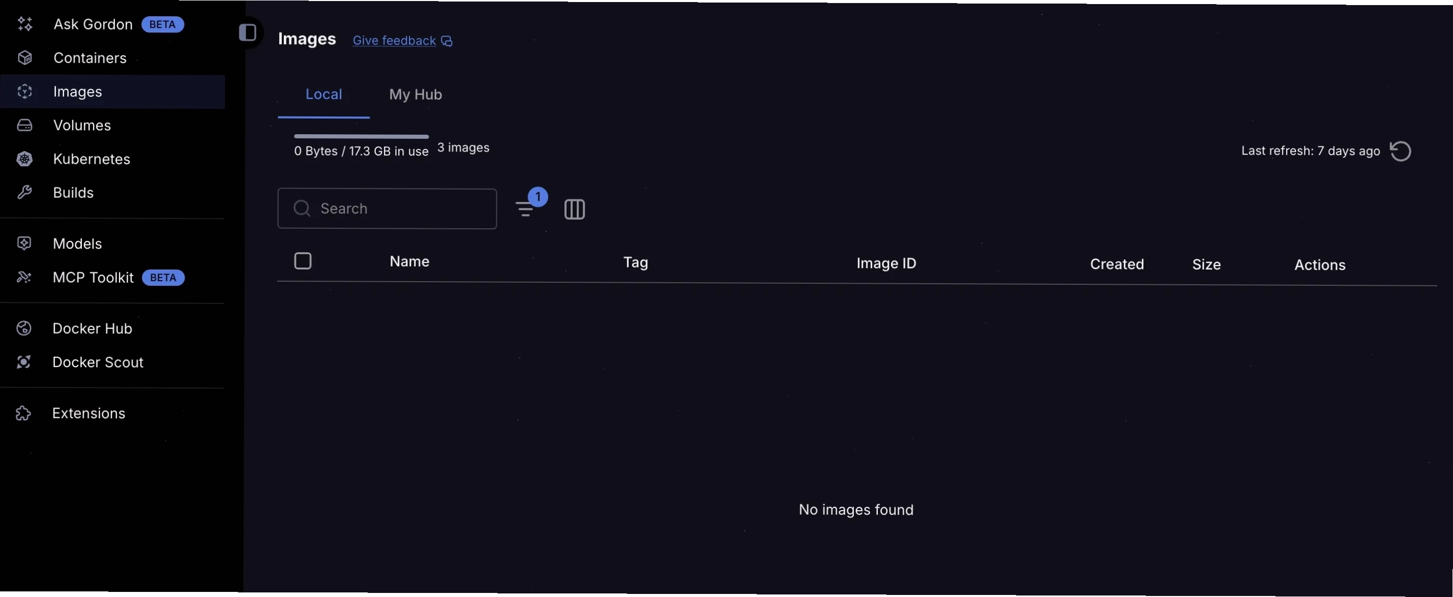 Minh họa cấu trúc cơ bản của một Docker image