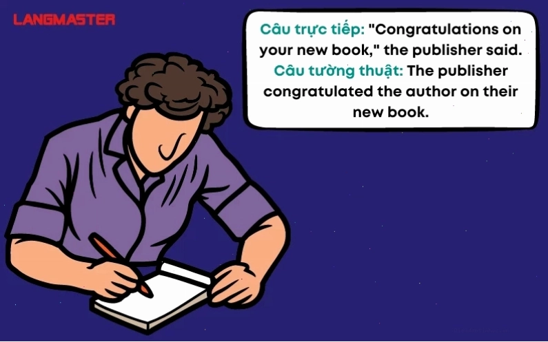 Minh họa câu tường thuật ước nguyện
