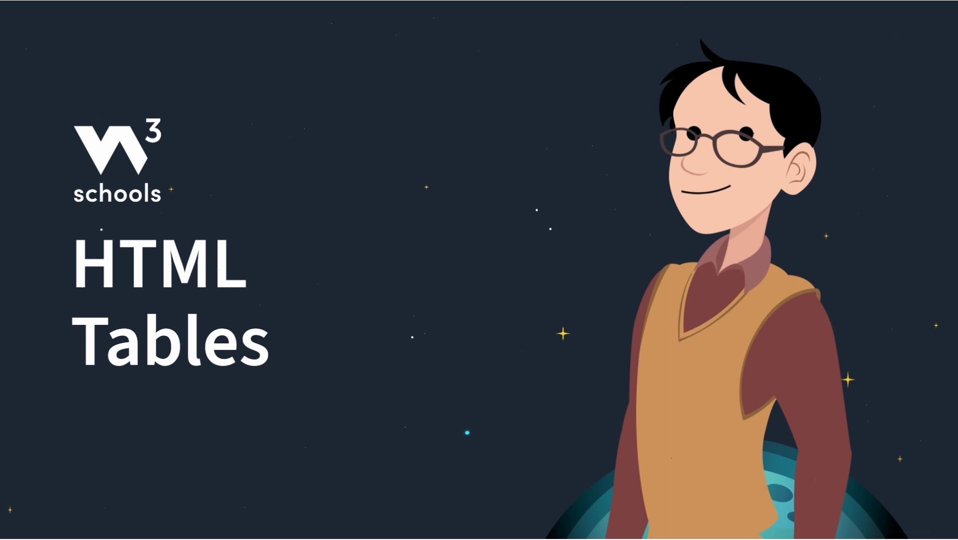 Minh họa giao diện bảng HTML với các cột và hàng