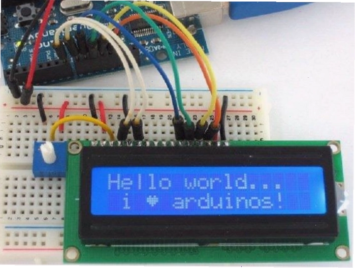Minh họa kết nối các thiết bị với Arduino