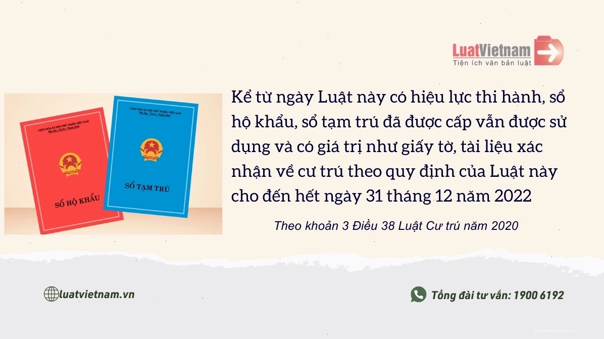 Minh họa khái niệm địa chỉ thường trú
