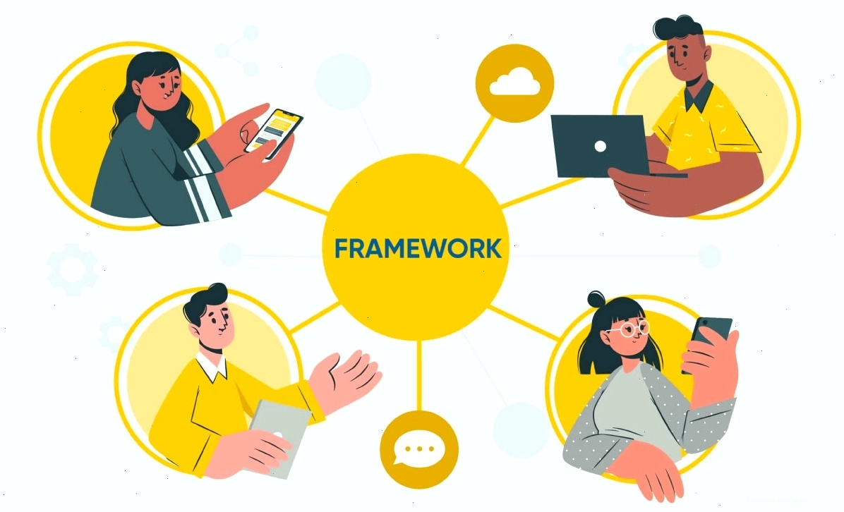 Minh họa khái niệm framework là gì trong lập trình phần mềm