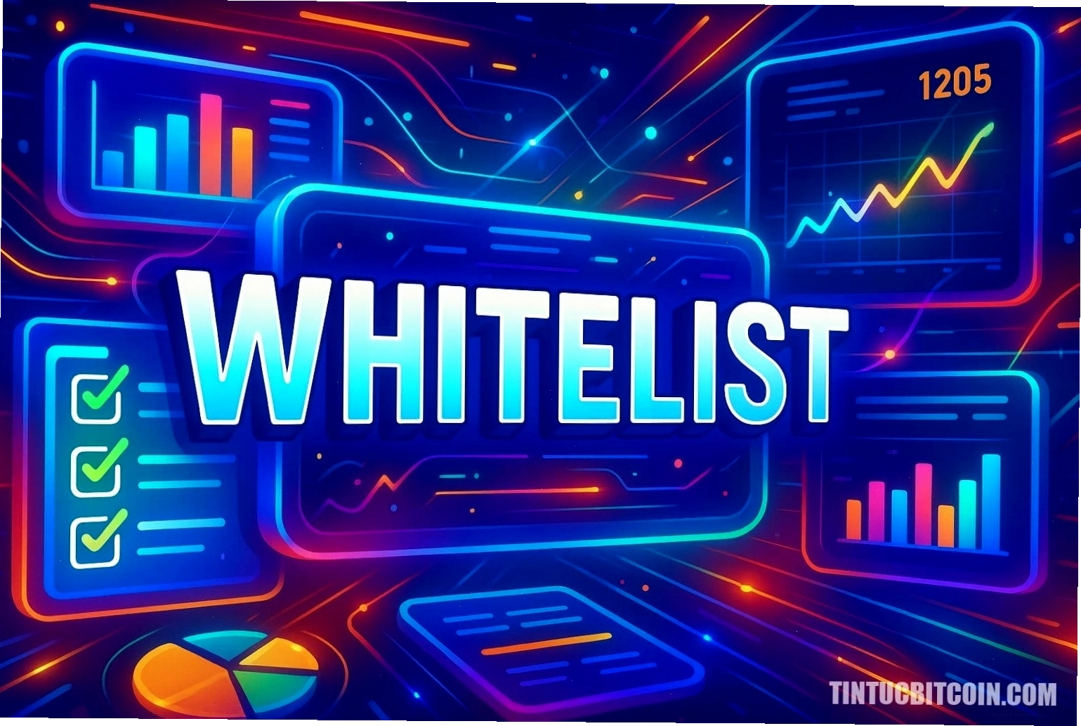 Minh họa khái niệm Whitelist là gì trong lĩnh vực tiền điện tử