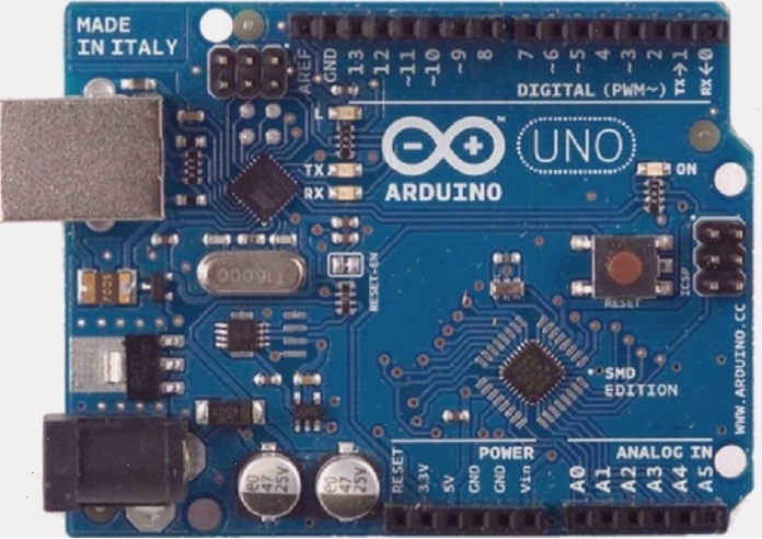 Minh họa mạch Arduino Uno