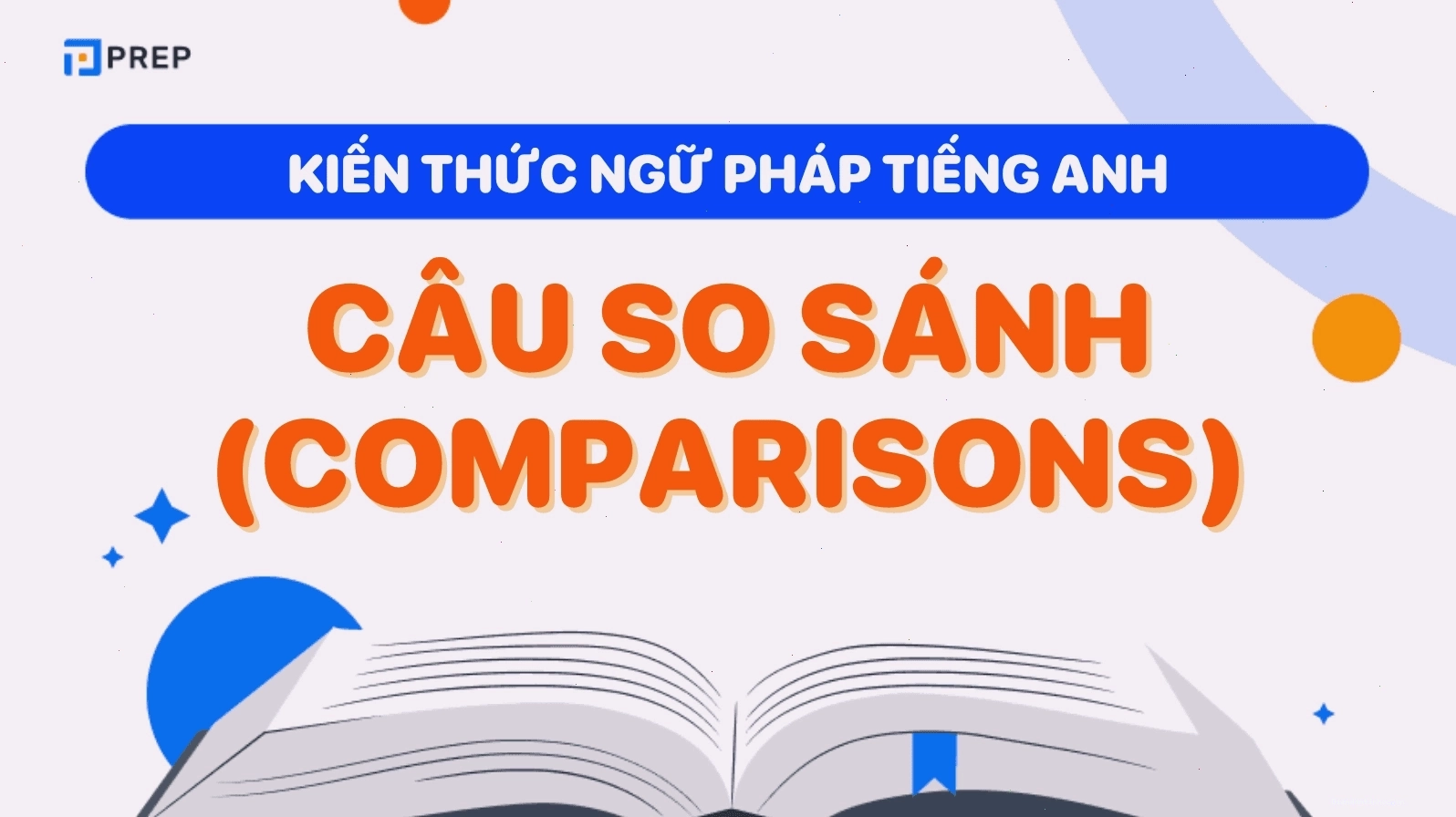 Minh họa phân biệt tính từ ngắn và dài trong câu so sánh tiếng Anh