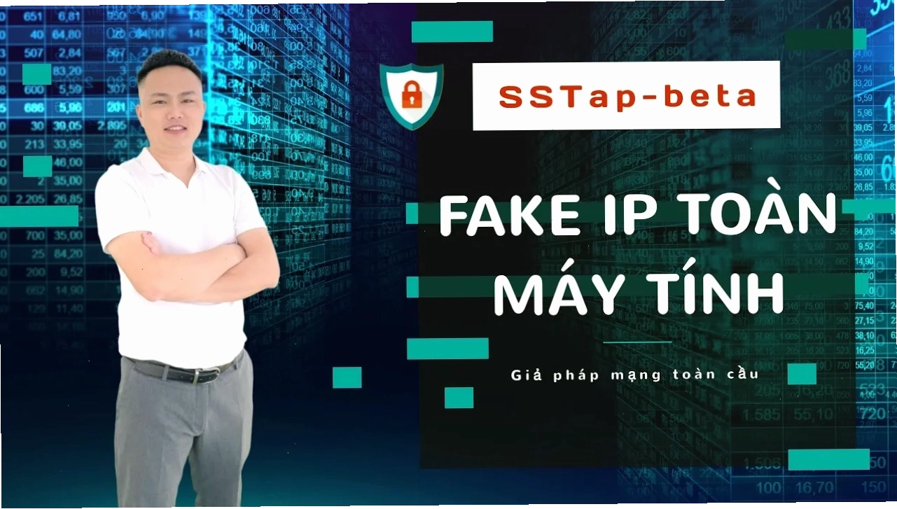 Minh họa tính năng fake IP toàn máy với proxy