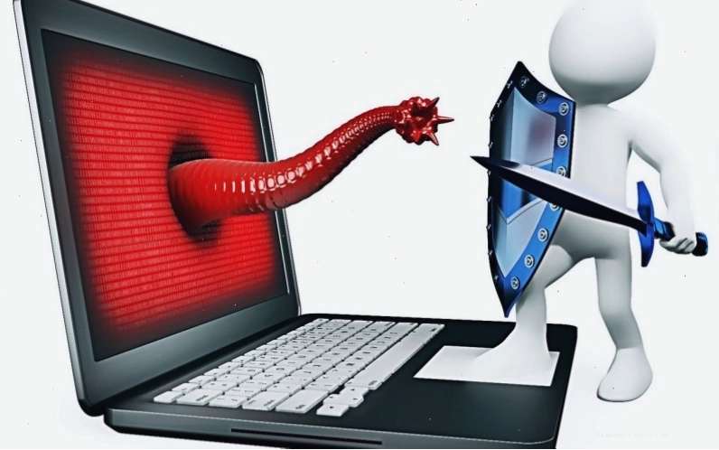 Minh họa virus máy tính và tầm quan trọng của phần mềm diệt virus