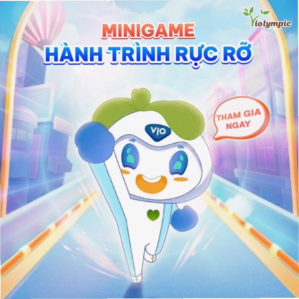 Minigame Violympic tạo hứng thú học tập
