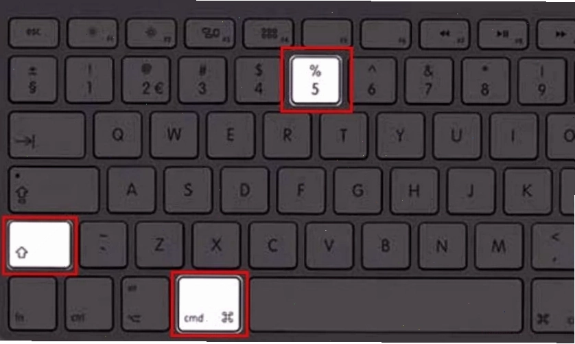 Mở nhanh công cụ chụp màn hình bằng tổ hợp phím tắt Shift Command 5