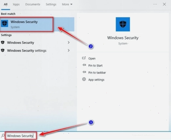 Mở Windows Security và chọn Firewall & network protection