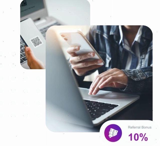 Nhiều loại mã QR khác nhau được hiển thị trên màn hình