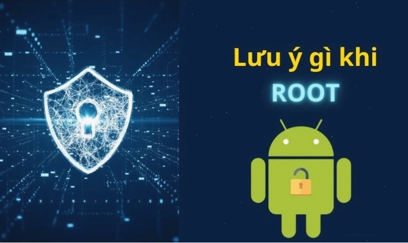 Những điều cần lưu ý khi root máy Android