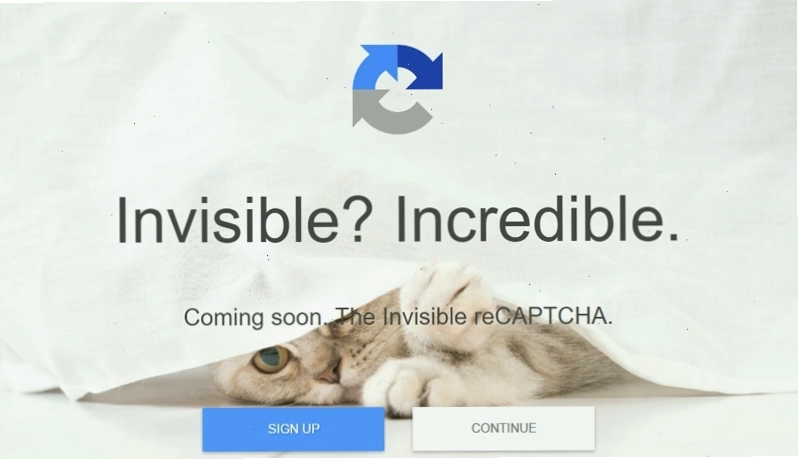 NoCAPTCHA yêu cầu tích ô xác nhận và có thể đưa ra thêm thử thách hình ảnh
