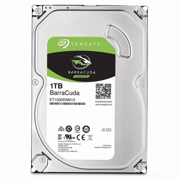 Ổ cứng HDD Seagate Barracuda 1TB 3.5 inch