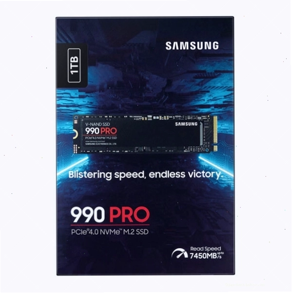 Ổ cứng SSD Samsung 990 Pro PCIe Gen 4.0 x4 NVMe V-NAND M.2 2280 1TB