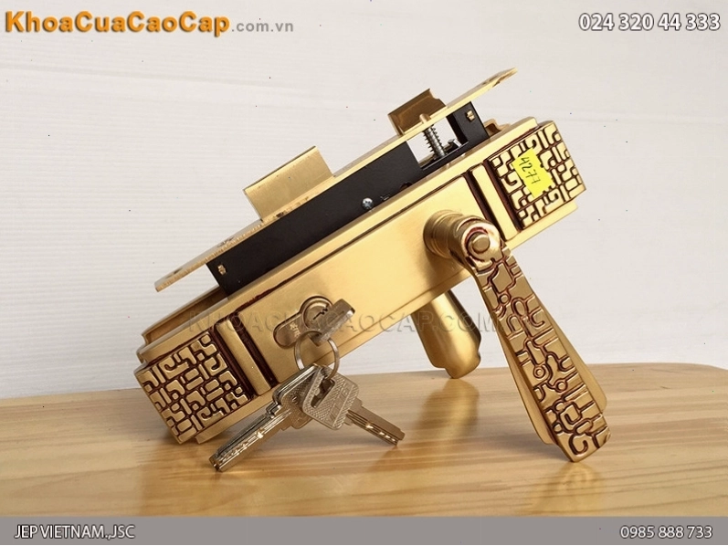 Ổ khóa đồng Việt Tiệp cửa gỗ cao cấp