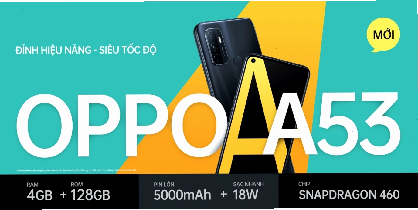 OPPO A53 sở hữu màn hình 90Hz cho trải nghiệm mượt mà