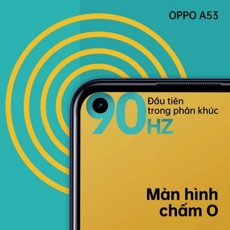 OPPO A53 với pin 5000mAh và sạc nhanh 18W