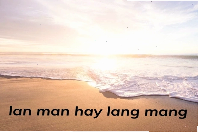 Phân biệt lan man và lang mang