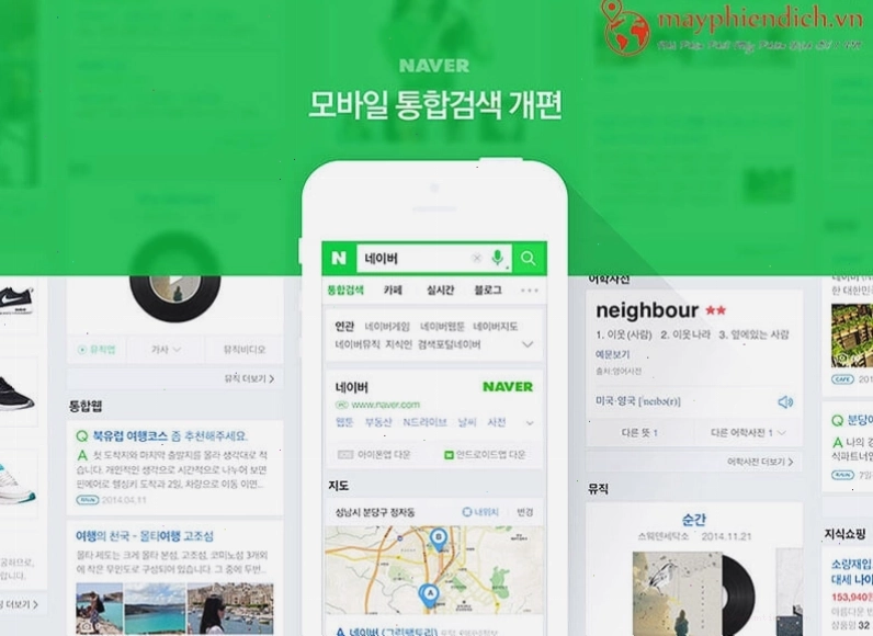 Phần mềm dịch tiếng Hàn Naver