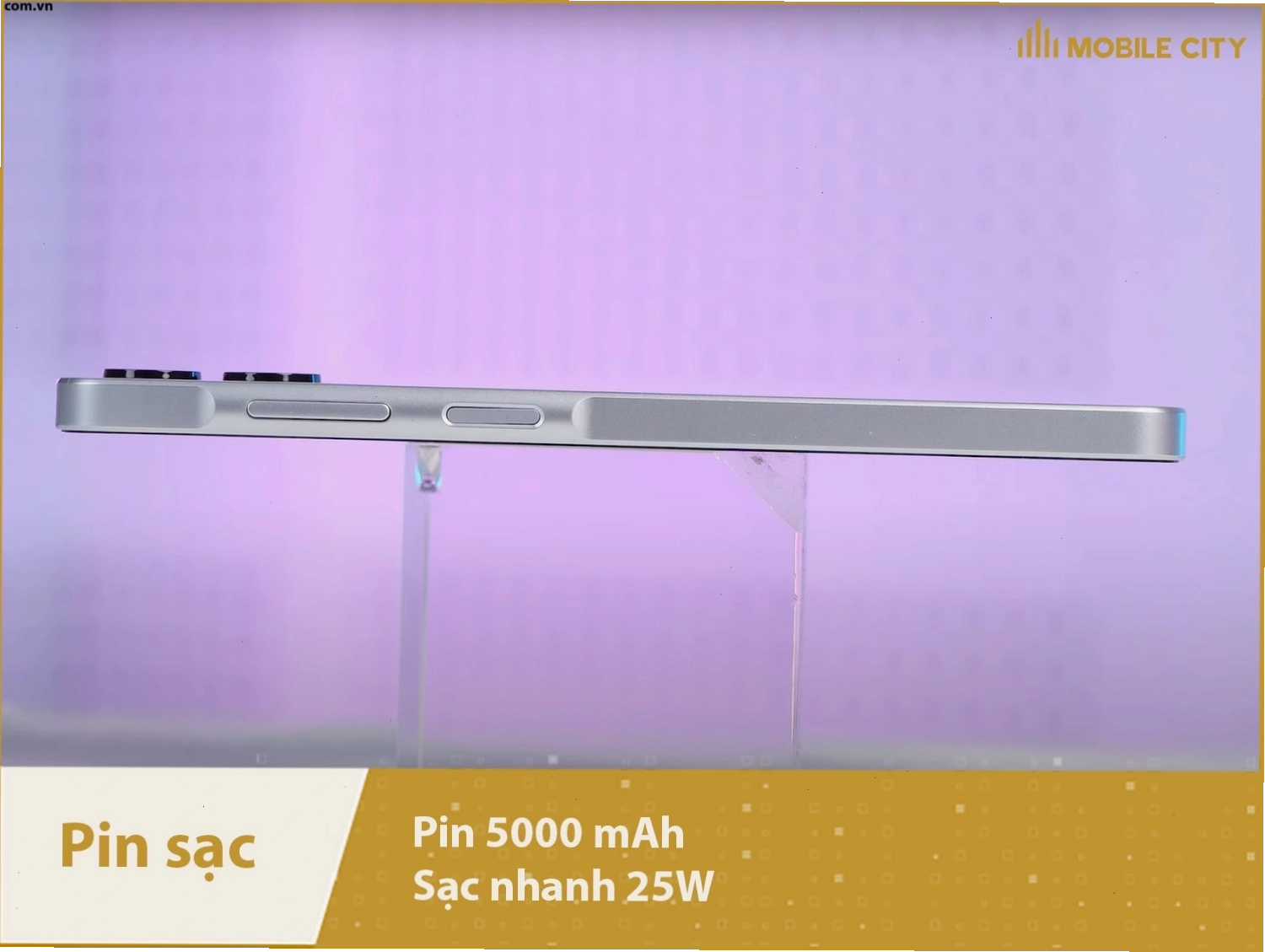 Pin 5000mAh và Sạc nhanh 25W trên Samsung Galaxy A06 5G