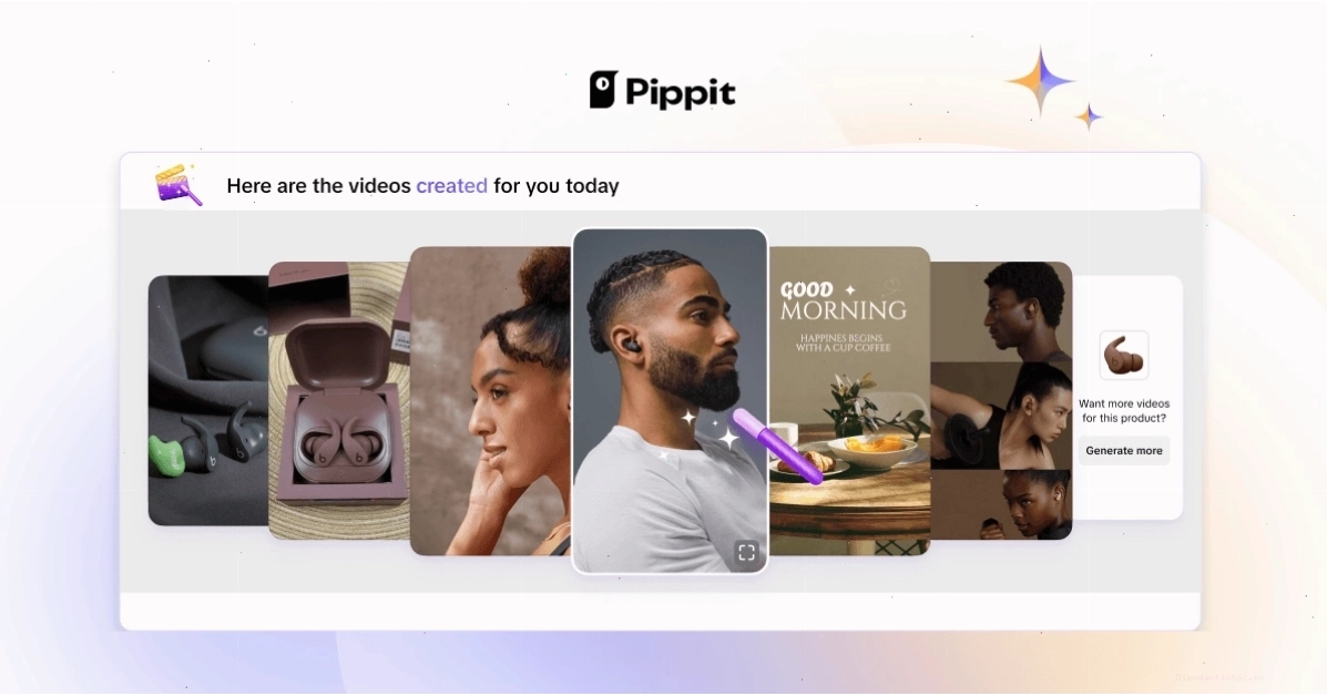 Pippit AI review showing the Smart Creation feature