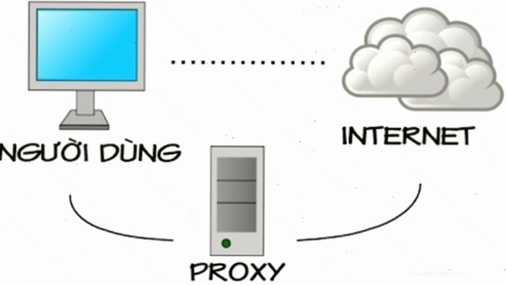 Proxy Server hoạt động như một hệ thống bộ lọc web và tường lửa bảo vệ