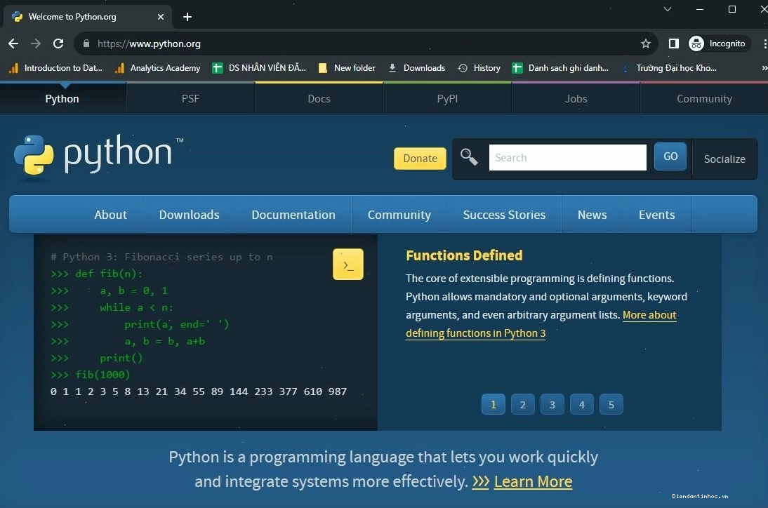 Python là gì và cấu trúc cơ bản của ngôn ngữ lập trình Python