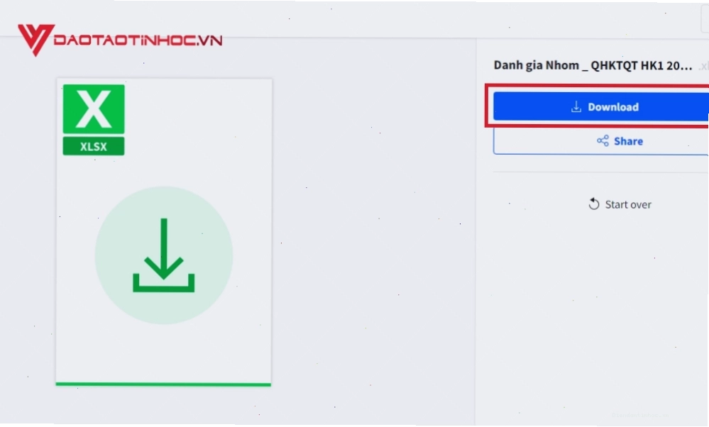 Quá trình chuyển đổi PDF sang Excel trên Smallpdf