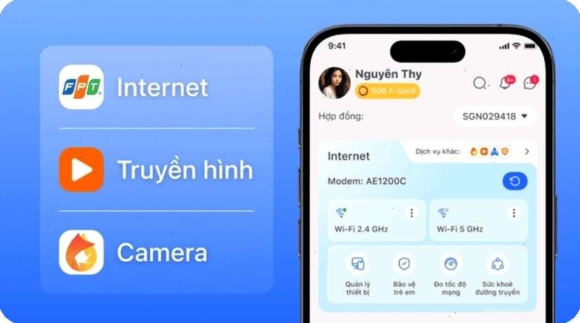 Quản lý Modem Wi-Fi từ xa trên FPT Member
