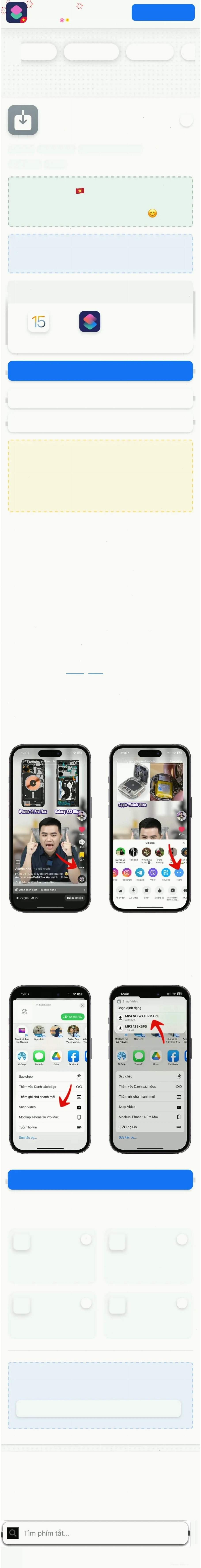 Quy trình nhập phím tắt vào ứng dụng Shortcuts trên iOS