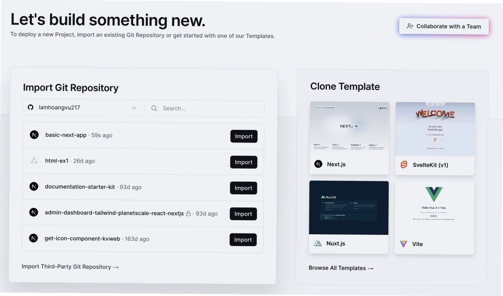 Quy trình tạo và chạy ứng dụng Next.js