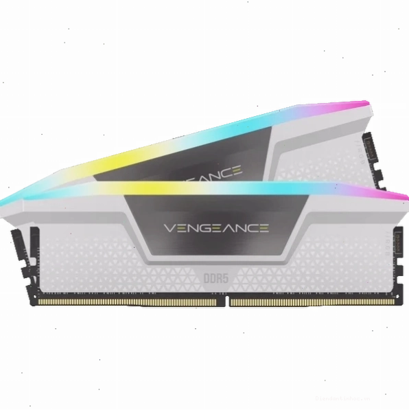 Ram Corsair Vengeance RGB White 32GB DDR5 6000MHz
