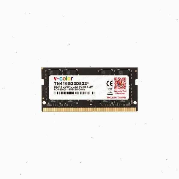 Ram Laptop V-Color DDR4 16GB 3200Mhz TN416G32D822 1Gx8 2Rx8 Sodimm