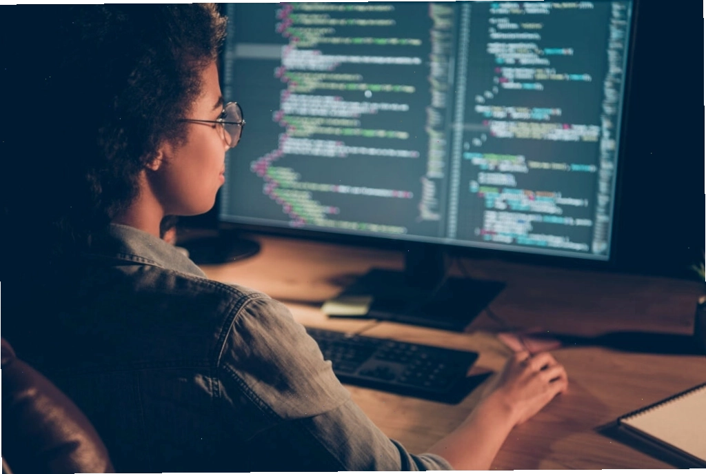 Representação visual do universo da tecnologia e programação