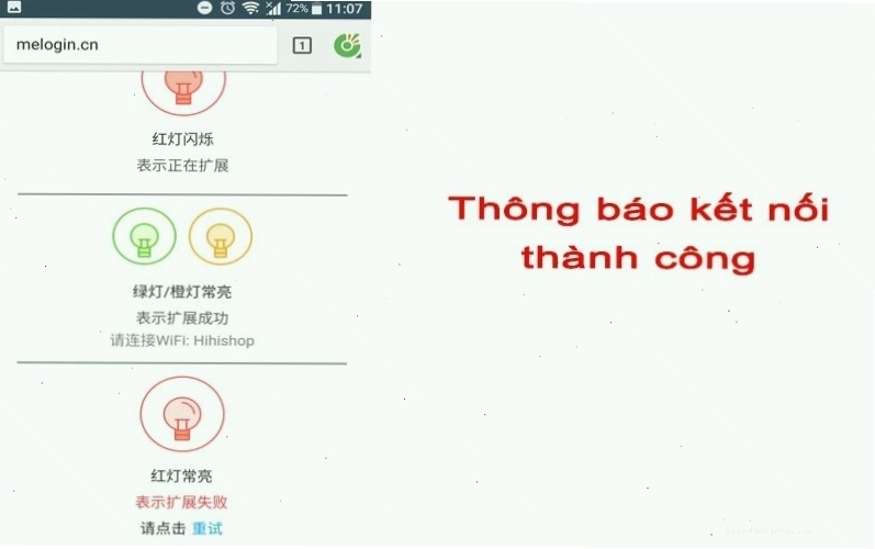 Reset thiết bị kích sóng Wifi Mercury bằng nút Reset