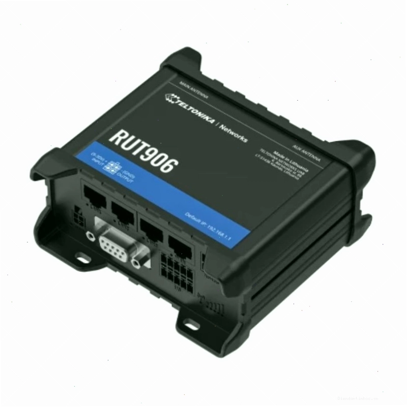 Router công nghiệp Teltonika RUT906 hỗ trợ đa dạng kết nối mạng