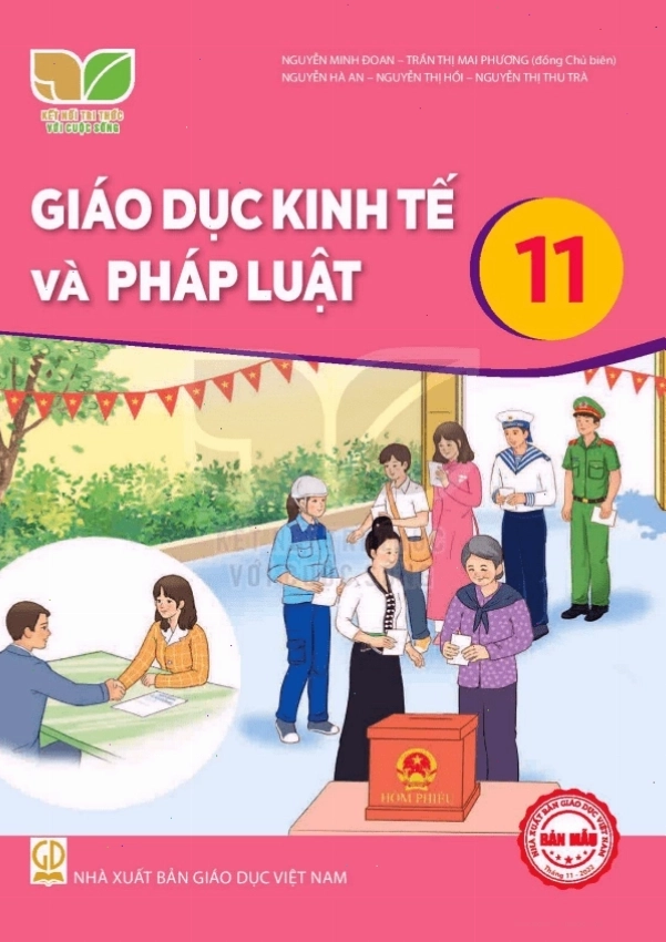 Sách Giáo khoa Giáo dục Kinh tế và Pháp luật 11 Kết nối tri thức