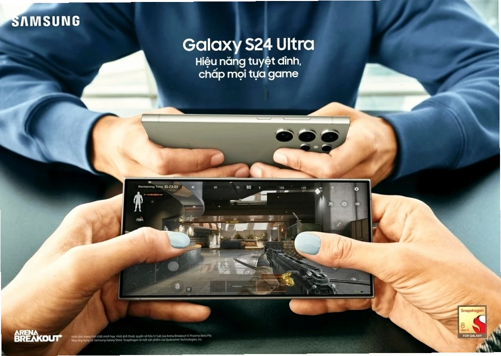 Samsung Galaxy S24 Ultra: Ưu đãi 10,5 triệu, thu cũ, góp 0%