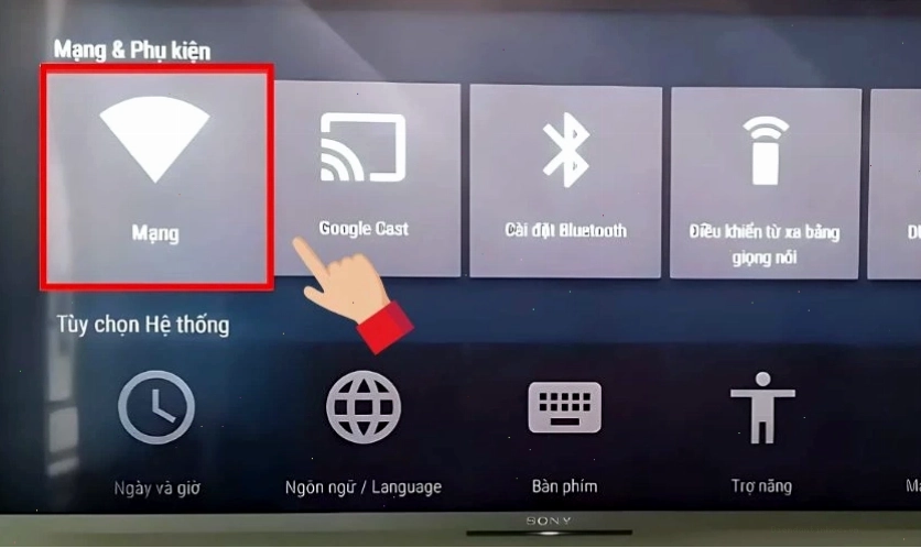 Sơ đồ kết nối không dây giữa laptop và tivi