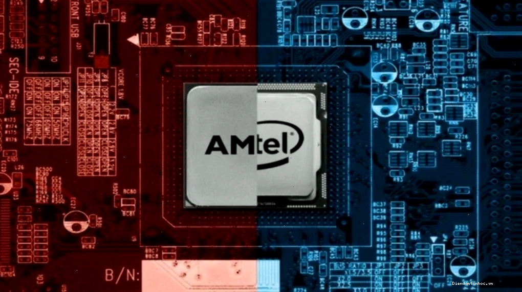 So sánh chip Intel và chip AMD trên laptop