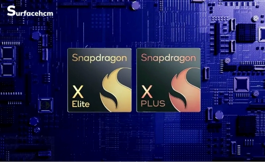 So sánh chip Snapdragon X Plus và Snapdragon X Elite trên Surface Pro 11