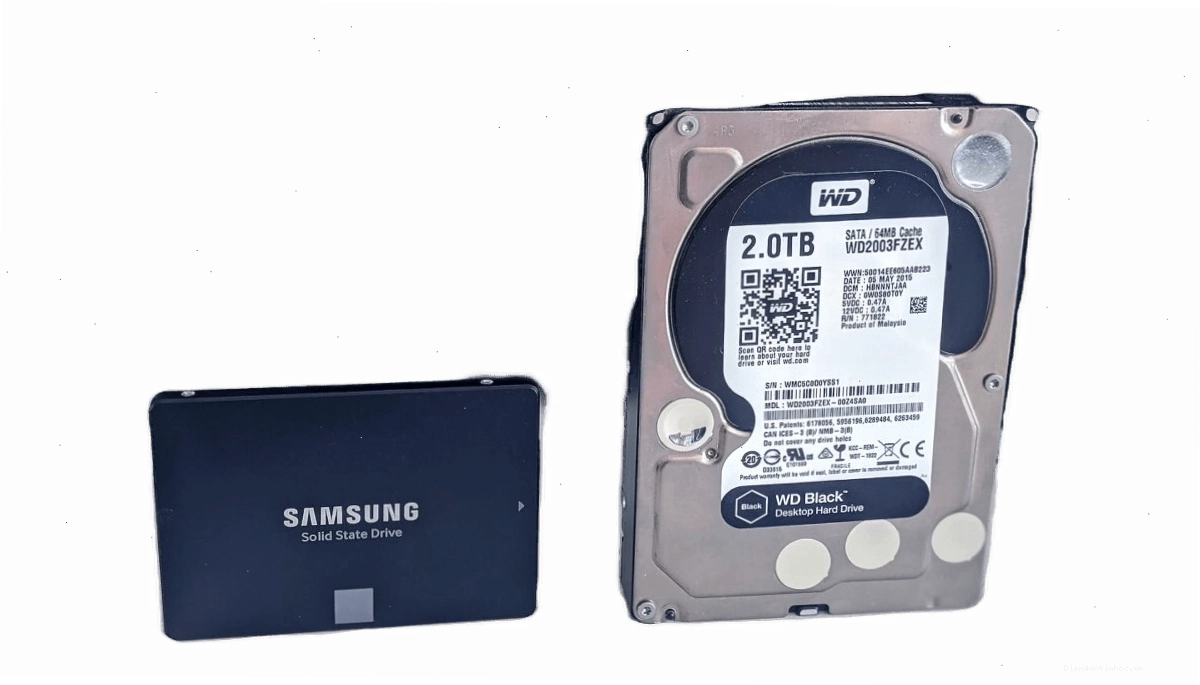 So sánh tốc độ đọc ghi của SSD SATA với HDD