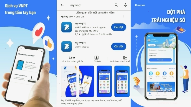 Sử dụng ứng dụng My VNPT để quản lý và đổi mật khẩu Wifi