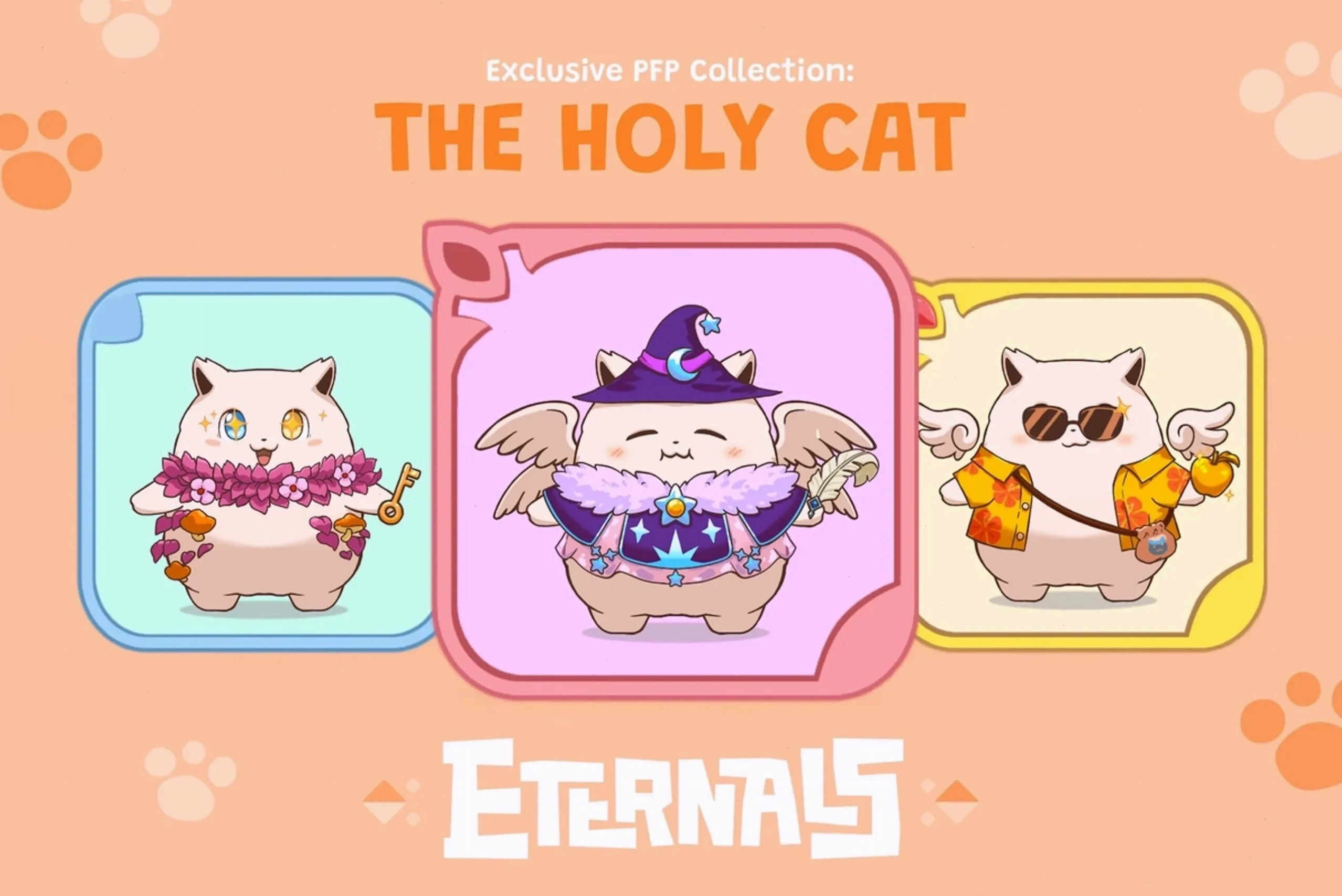 Sự kiện mint NFT Holy Cat của Eternals